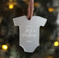 Baby’s First Christmas Ornament 2024