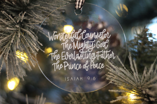 Isaiah 9:6 Ornament